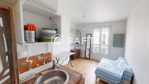 STUDIO FONCTIONNEL A MONTMARTRE