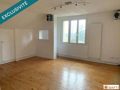 Appartement 85m² T3 centre Belley sans vis à vis