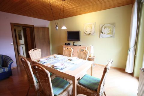 This beautiful apartment is located in Krispl. Ideal for a family or group of friends, it can accommodate 6 guests and has 2 bedrooms. It has a shared swimming pool and sauna for you to refresh after a long tiring day. Forest lies 1000 m of the chale...