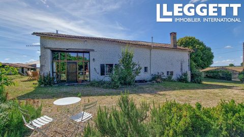 A22702EED16 - Ideally located just a 5-minute drive from the town of Mansle, this property presents a fantastic opportunity to own a French estate with the potential for a gîte complex or simply a spacious family home. This charming converted barn, a...