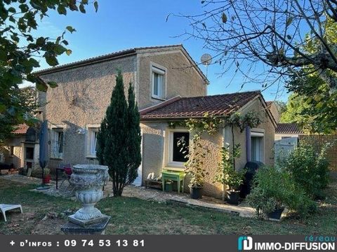 Mandate N°FRP154184 : House approximately 89 m2 including 4 room(s) - 3 bed-rooms - Garden : 496 m2, Sight : Garden. Built in 1980 - Equipement annex : Garden, Terrace, Garage, parking, double vitrage, - chauffage : gaz - Class Energy D : 226 kWh.m2....