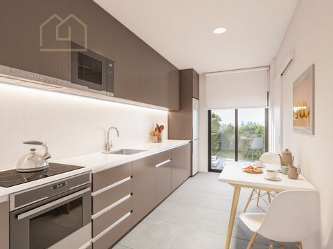 2 bedroom apartment with 1 parking space, to buy in Ermesinde - Porto fr J. New development, with 30 apartments of typology, T2 and T3 in Ermesinde, Valongo, Porto. Units (25 of typology T2 and 5 of typology T3) the T2 South s/ balcony with 1 parking...