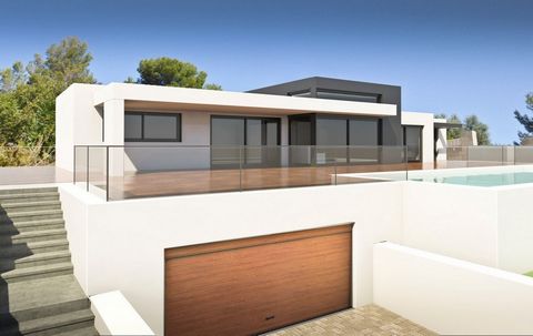 ▷New Construction Project Modern Villa in Pedreguer with Spectacular Mountain Views. Located in the Quiet Urbanization La Solana II, an ideal location, only 10 minutes from the Ondara Shopping Center, 3 km from the La Sella Golf Course and about 10 k...