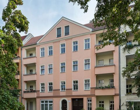 Address: Binzstraße 20, 13189 Berlin Property description Secure discount on stylish 1 bedroom old building apartment with balcony as a future investment • 3rd floor • 2 rooms, approx. 68 sqm • Bath with tub • Balcony • Elevator • Rented • Commission...