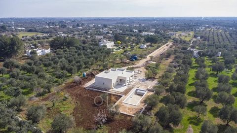 We are thrilled to introduce a remarkable opportunity to own an exclusive villa, presently in the construction phase, nestled in the idyllic countryside of Ostuni. Ostuni, affectionately known as the 