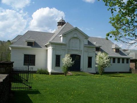 7 buildings on 22+ acres: White Carriage House, Stone Building, Wood Shop (with forge), Horse and Livestock Barn, Main House, Guest House and Schoolhouse. Also, a Spring House and Root Cellar. Infrastructure: First four buildings listed were brought ...