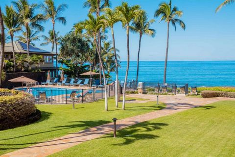 You Can't get any better than this! A very rare and special opportunity to own 4 months (30.333% Interests) of One of South Maui's Premier Beachfront Condo Locations! This very exclusive Complex is located on a very intimate and semi-private sandy Be...