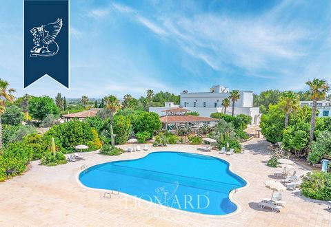 This historic luxury farmstead for sale is on the far tip of Puglia. It measures 2,700 sqm and includes two farmhouses, other structures and an 8-hectare park with a big panoramic swimming pool and a tennis court. Not far away, Gallipoli and the most...