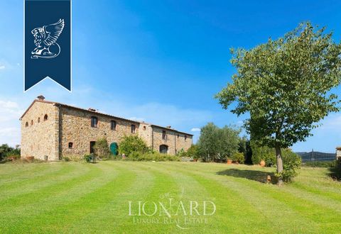 A unique 18th-century estate in Tuscany, Val di Cecina, near Volterra, with a panoramic pool and an ecological farm, is sold. On 90 hectares of the Earth is a farm with two restored buildings with a total area of ​​900 square meters. In total, the vi...