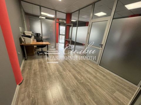 Office for sale - kv. Centre! The property has a total area of 77 sq.m. and consists of three adjoining rooms. The flooring is laminated parquet, replaced PVC windows. The heating is decided by means of an air conditioner. Suitable for office, cosmet...