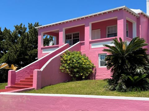 Lovely traditional Bermuda house, with large rooms, a fireplace and thirty foot covered porch with unobstructed South Shore ocean views. On almost quarter of an acre and plenty of space for the garden enthusiast the property also features a full one ...