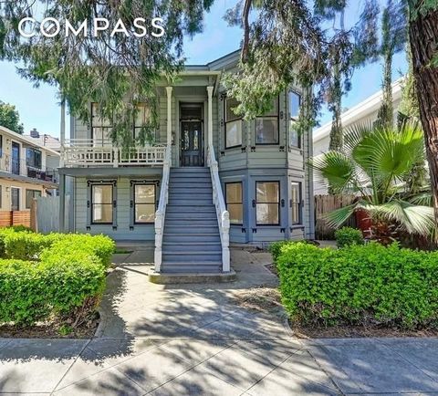 Prime Boulevard Park Location and a 162' deep lot with alley access means this property has excellent development potential along with its existing stately Victorian triplex. The triplex features an updated large lower level 3 bed, 2 bath unit with p...