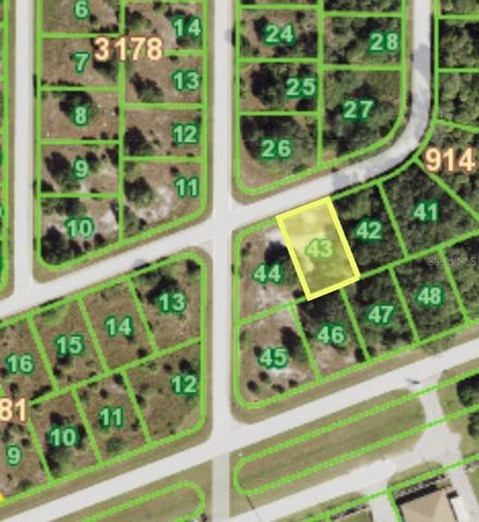 PRICE ADJUSTMENT!! Nice size lot for your new home, quiet and away from the traffic. But when needed, St Rd 41 and Murdock Circle are close-by where you'll find plenty of shopping, businesses and restaurants. Things like Target, Publix, LongHorn Stea...