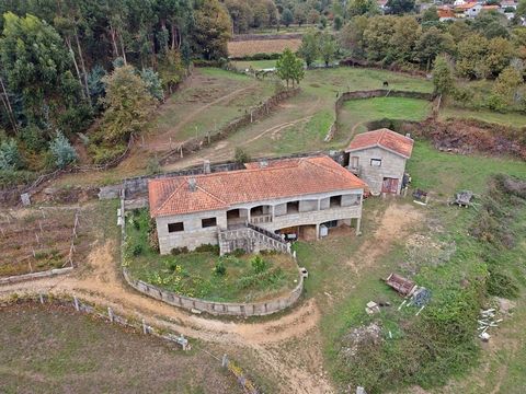 Visit this beautiful Farm in Alvarenga, Arouca. Close to the recognized Largest Pedestrian Suspension Bridge in the World, 516 meters long and 175 meters high, connecting the banks of the Paiva River. As you walk across the bridge, you will have a st...