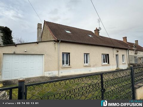 Mandate N°FRP158587 : House approximately 94 m2 including 4 room(s) - 3 bed-rooms - Garden : 855 m2, Sight : Campagne. Built in 1900 - Equipement annex : Garden, Cour *, Terrace, Garage, cellier, combles, - chauffage : fioul - Class Energy F : 351 kW...
