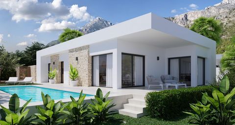 Fantastic new complex of 2-, 3- and 4-bedroom detached villas in the Finestrat area, surrounded by nature, with views to the Puig Campana and the bay. Just a few minutes from all amenities and the charming village of Finestrat, which in addition to t...