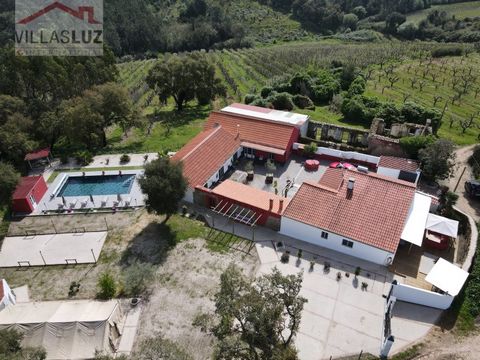 Nestled between the historic towns of Obidos and Bombarral, this exclusive estate with 2 detached houses offers a rare combination of rustic charm and modern luxury, perfectly positioned within the heart of the Portuguese Silver Coast. The estate fea...