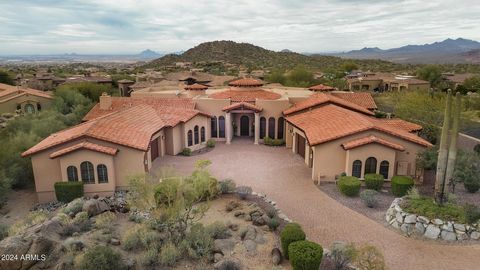 Indulge in the epitome of luxury living with this remarkable 3-bedroom, 2.5-bath residence in the prestigious Las Sendas golf community. Boasting a generous 4,844 sq ft of meticulously custom designed space, this home invites you into a world of unpa...