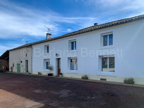 This lovely renovated property is situated in a pretty village just a few minutes from the market town of Sauzé-Vaussais and a range of commerce. Super spacious this energy efficient house offers 170m2 of living space, has been tastefully renovated t...
