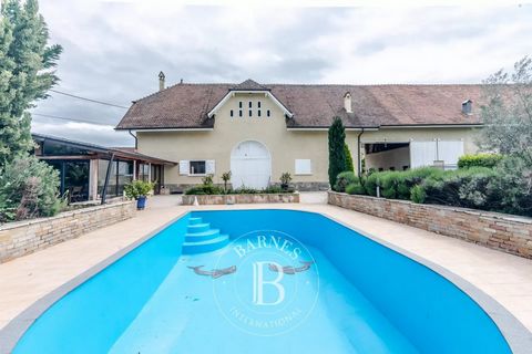 NERNIER. Located in a quiet and residential area, this property is close to Lake Geneva and the Swiss border. The main house offers 174 sqm of living space. The ground floor consists of a living room with a modern stove and a closed kitchen. The 1st ...