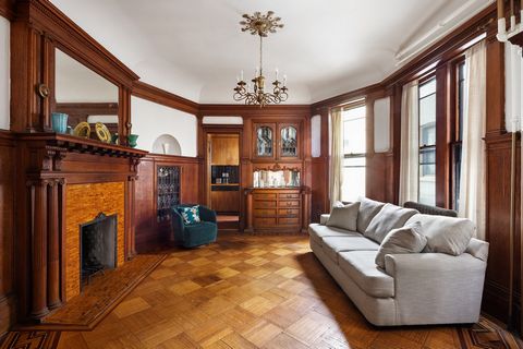 Immerse yourself in the timeless charm of Park Slope in residence 2 at 120 Prospect Park West, where an enchanting Victorian brownstone mansion awaits your arrival. This extraordinary two-bedroom, two-and-a-half-bathroom duplex home, spanning approxi...