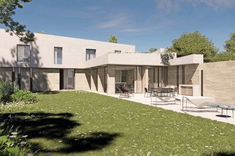 4 km from Uzès, the luxury of a contemporary home combined with the charm of Vers stone, in leafy grounds of 1,200 m². Living space 225 m² offering personalizable appointments of high quality, 5 bedrooms, spacious living areas, a pool, and a garage o...
