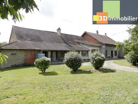QUIET LOCATION, COUNTRYSIDE AREA, NO PASSING ROADS for this longère located between SAÔNE-ET-LOIRE and JURA, 10 minutes from SAINT-GERMAIN-DU-BOIS and BLETTERANS, and 15 minutes from LOUHANS (71500), Flat, wooded plot of approx. 2800 m², Entirely on ...