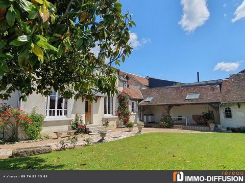 Fiche N°Id-LGB149311: Villiers sur loir, sector 5min gare tgv, Propri?t? of about 210 m2 including 7 room(s) including 5 bedroom(s) + Garden of 1000 m2 - View: Garden - Construction 1950 Stones - Ancillary equipment: garden - courtyard - terrace - pa...