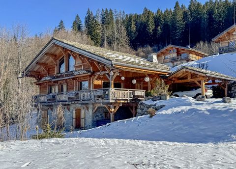 Beautiful Mountain Chalet Grand Massif ski area 50 minutes from Geneva, detached chalet offering very good quality construction features. Inside, the ground floor begins with an entrance with cloakroom, garage access, grand cathedral ceiling living a...