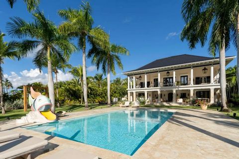 Punta Cana Luxury Villa for Sale Luxury villa in Punta Cana Resort & Club, where luxury and simplicity are combined to create a serene and vibrant atmosphere. 5 Bedrooms 5.5 Baths 1,042M2 Construction 4,989M2 Homesite Fully furniture Golf/Sea view AR...