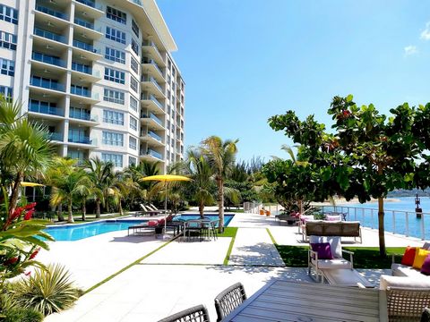 A rare opportunity to own a beautiful, fully furnished 2-bedroom, 2-bathroom apartment on the 5th floor of Soleil Residences in Freeport. This elegant unit offers stunning sea views, air conditioning in every room, a fully equipped kitchen, and an in...