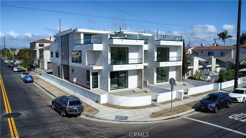 Presenting 203 Indianapolis Ave—a newly completed architectural marvel in the heart of Huntington Beach. This custom residence graces a prestigious lot, just steps from the sand and the lively energy of Pacific City. Coastal sophistication meets cont...