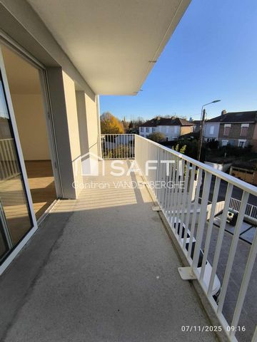 T4 de 96 m² avec Grand Balcon Sud, Proche Arras !