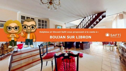 BOUJAN SUR LIBRON - VILLA 220 M² - T6 - PISCINE