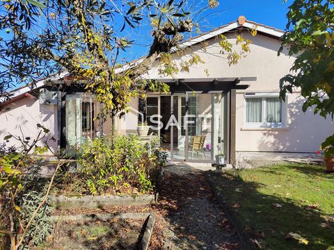 Maison de plain-pied 3 chambres avec garage - 800m² de parcelle