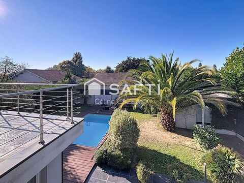 Maison contemporaine avec piscine - Eysines