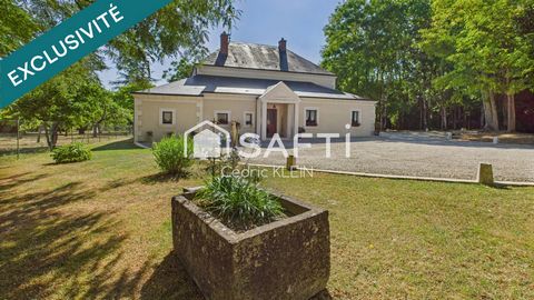 Demeure contemporaine avec parc arboré