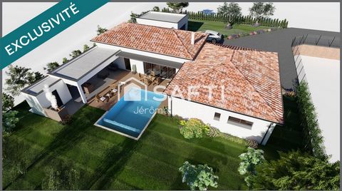 Villa contemporaine d'environ 170 M2 en cours de construction