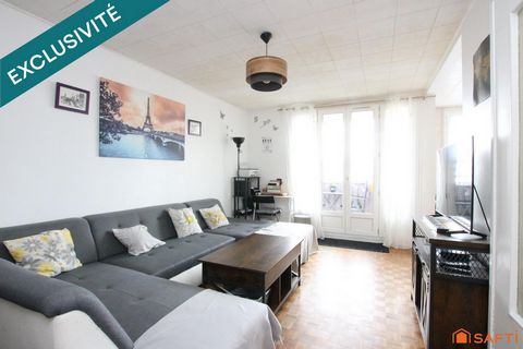 Appartement 5 pièces de 83m² avec place de parking privative et cave