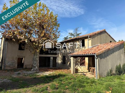 MAISON EN PIERRE AVEC GRANGES ET TERRAIN 3500m2