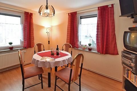 A cozy apartment located near the ski area of Klingenthal with 2-bedrooms and it can house up to 6 guests It is highly child-friendly with access to playpen and it has barbeque facility as well. The holiday home is located only 200m away from the for...