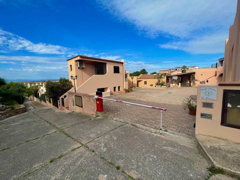 GOLFO ARANCI - Walk to the sea at the third beach The property located on the mezzanine floor has a large living room with kitchenette that overlooks the covered veranda. The hallway leads to the two comfortable bedrooms and a spacious bathroom. Ther...