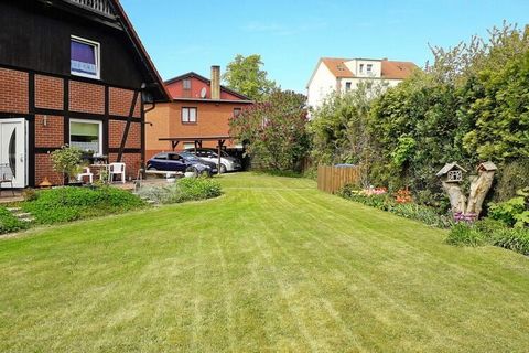 Cozy little holiday apartment in a half-timbered house in the pretty island town of Malchow, just 300 meters from the water with a bathing area and fishing opportunities. The communal garden with terrace, barbecue and seating offers you enough space ...