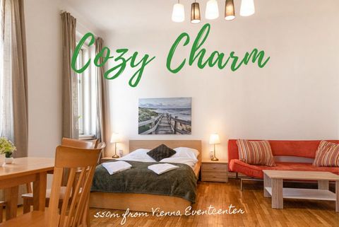 A spacious two-bedroom apartment with its own kitchen and bathroom near the Wiener Stadthalle, Lugner City, and the well-connected Westbahnhof. We offer EXCLUSIVELY: ✔ Shuttle service for up to 8 people for €60 ✔ Good location with numerous public tr...