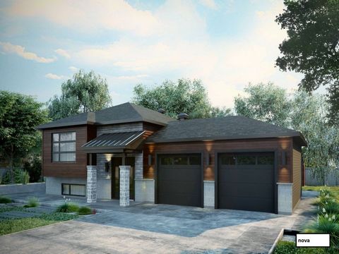 NEW/n/rSuperior build quality,/n/rNice CONTEMPORARY bungalow, with the tastes of the day, living room, 3 bedrooms + possibility/n/rde 2 bedrooms in the basement, bathroom, quiet and peaceful area bungalow 728g Cc 2 bedrooms Grading of the land includ...