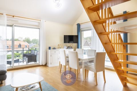 Your HOP HOME Agency is pleased to present to you, in Exclusivity, this very beautiful Type 3 Duplex apartment, located on the 2nd and last floor of a small residence built in 2005 and secure, of fifteen apartments, located in the town of NEUFCHÂTEL-...