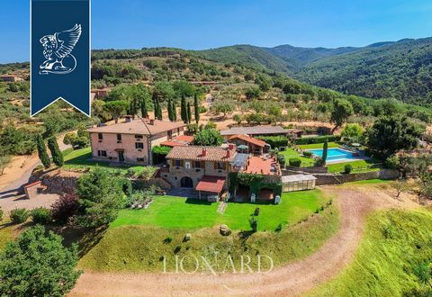 This prestigious property for sale is an agricultural company with a resort in the charming town of Reggello, offering wonderful panoramic views of the hills around Florence. Composed of two perfectly restored old farmhouses, this property measures 5...