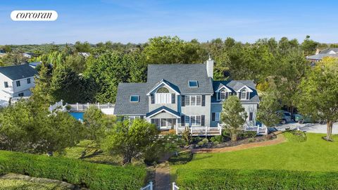 Discover 2 Bayview Road - an impeccably maintained and updated 3-bedroom, 3-bath oasis in the heart of Remsenburg. Nestled on a tranquil, waterfront street with access to a secluded bay beach, this home offers a perfect blend of privacy and Hamptons ...