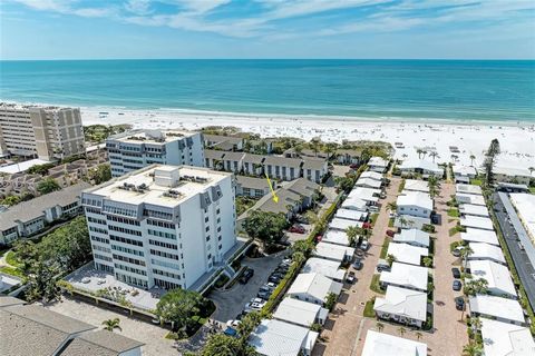 Welcome to your new piece of paradise in Peppertree Bay at Siesta Key! This charming 2-bedroom, 2-bathroom condo is located on the coveted Gulf side of Peppertree Bay with a short walk to the white sands of Siesta Key beach. Step inside to find a met...