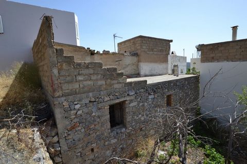 Located in Agios Nikolaos. Stone house for renovation, located on the hill of Kritsa, less than 100m from the main street of the village with all the shops, taverns and bus stop. The property is accessed through a common courtyard (shared with anothe...